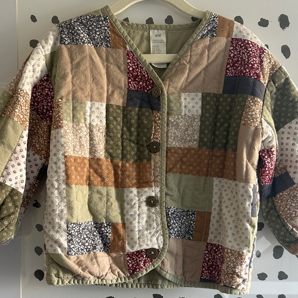H&M Multicolor Patchwork Jacket - Picture 2 of 4